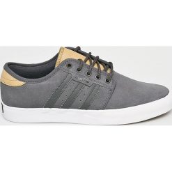 Adidas Performance - Buty Seeley. Szare buty sportowe męskie marki adidas Performance, ze skóry, na sznurówki. Za 299,90 zł.