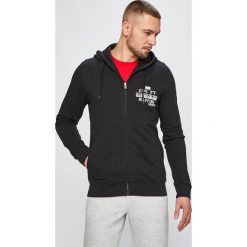 Napapijri - Bluza. Czarne bluzy męskie Napapijri, xl, z nadrukiem, z bawełny, z kapturem, bez rękawów, z kapturem. W wyprzedaży za 339,90 zł.