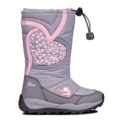 Geox Buty Zimowe Dziewczęce Orizont 30 Szary. Szare buty dziewczęce zimowe Geox, bez zapięcia. Za 409,00 zł.
