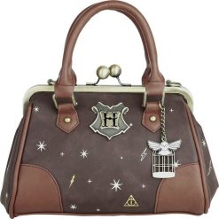 Torebki klasyczne damskie: Harry Potter Celestial Kiss Lock Torebka – Handbag brązowy