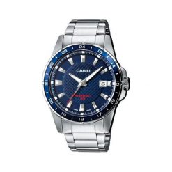Zegarki męskie: Zegarek Casio Zegarek męski Buntil stal szlachetna MTP-1290D -2AVEF