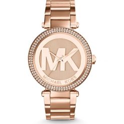Zegarek MICHAEL KORS - Parker MK5865 Rose Gold/Rose Gold. Czerwone zegarki damskie Michael Kors. Za 1290,00 zł.