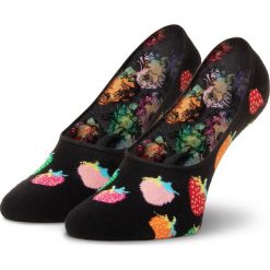 Skarpety Stopki Unisex HAPPY SOCKS - STW06-9300 Czarny. Czarne skarpetki damskie Happy Socks, bez wzorów, z elastanu. Za 32,90 zł.