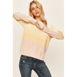 Vero Moda - Sweter. Zielone swetry damskie Vero Moda, s, bez wzorów, z elastanu, bez rękawów, bez kaptura. W wyprzedaży za 99,90 zł.