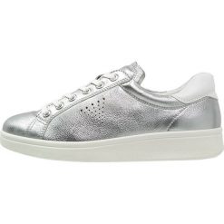 Trampki i tenisówki damskie: ecco SOFT 4 Tenisówki i Trampki alusilver/white