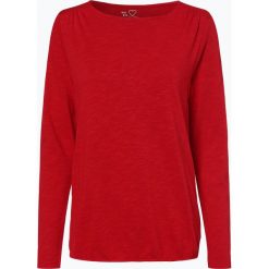 S.Oliver Casual - Damska koszulka z długim rękawem, czerwony. Czerwone koszulki damskie marki s.Oliver Casual, s, bez wzorów, z dzianiny, casualowe, bez kołnierzyka. Za 49,95 zł.