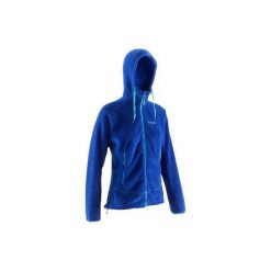 Ciepła bluza wspinaczkowa damska. Szare bluzy damskie SIMOND, xs, bez wzorów, z poliesteru, bez rękawów, bez kaptura. Za 119,99 zł.