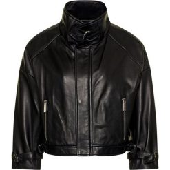 Kurtka skórzana MICHAEL Michael Kors 77A1069M62. Czarne kurtki damskie MICHAEL Michael Kors, m, bez wzorów, ze skóry, bez kaptura. Za 1939,00 zł.