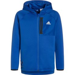 Adidas Performance Kurtka sportowa blue/white. Niebieskie kurtki sportowe męskie adidas Performance, z poliesteru. W wyprzedaży za 160,30 zł.