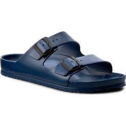 Klapki BIRKENSTOCK - Arizona 0129431 Navy. Niebieskie klapki męskie Birkenstock, z tworzywa sztucznego, bez zapięcia. Za 179,00 zł.