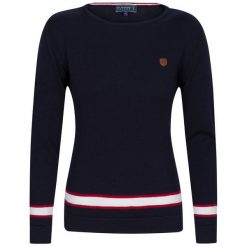Sir Raymond Tailor Sweter Damski Salvage Xl Ciemnoniebieski. Czarne swetry damskie Sir Raymond Tailor, xl, bez wzorów, bez rękawów, bez kaptura. Za 159,00 zł.