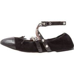 Baleriny damskie lakierowane: Topshop PRIMROSE Baleriny z zapięciem black