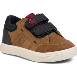 Sneakersy MAYORAL - 41184 Camel 27. Pomarańczowe trampki chłopięce Mayoral, bez wzorów, z zamszu, na rzepy. Za 159,00 zł.