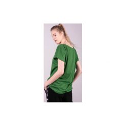 T-shirt damski klasyczny ZIELONY. Zielone t-shirty damskie 3 for u, bez wzorów, z bawełny, klasyczne, z klasycznym kołnierzykiem. Za 69,29 zł.