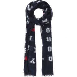 Tommy Hilfiger Love Tommy Szalik Niebieski. Niebieskie szaliki damskie TOMMY HILFIGER, bez wzorów, z materiału. Za 188,95 zł.