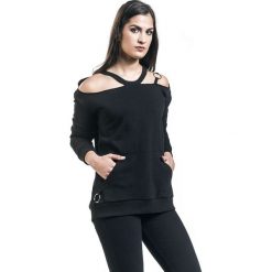 Black Premium by EMP Coming Undone Bluza damska czarny. Czarne bluzy damskie marki Black Premium by EMP, xl, w paski, bez rękawów, bez kaptura. Za 79,90 zł.
