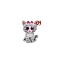 Przytulanki i maskotki: Maskotka Beanie Boos KIKI, szary kot 24 cm (8421370757)