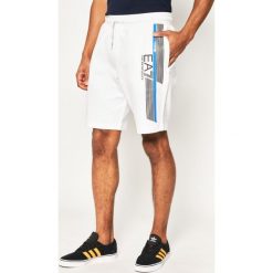 Szorty sportowe EA7 Emporio Armani 3HPS64 PJ05Z 1100. Białe spodenki sportowe męskie EA7 Emporio Armani, m, bez wzorów, z bawełny, sportowe. Za 329,00 zł.