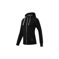 Bluzy Reebok Sport Bluza z kapturem Elements French Terry Full Zip. Czarne bluzy damskie z kapturem Reebok Sport, xs, bez wzorów, bez rękawów. Za 199,00 zł.