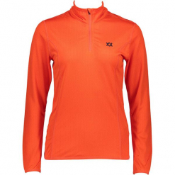 Koszulka funkcyjna w kolorze oliwkowym. Brązowe t-shirty damskie marki Völkl, ze stójką. W wyprzedaży za 130,95 zł.