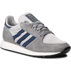 Buty adidas - Forest Grove D96631 Grethr/Conavy/Gretwo. Szare buty sportowe damskie Adidas, na co dzień, bez wzorów, ze skóry, bez zapięcia. W wyprzedaży za 239,00 zł.