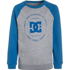 DC Shoes REBUILT CREW RAGLAN BY Bluza campanula/grey heather. Niebieskie bluzy męskie DC Shoes, z bawełny. W wyprzedaży za 197,10 zł.