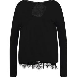 Swetry klasyczne damskie: Karen by Simonsen RUDIMENT Sweter black