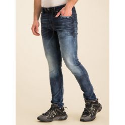 Jeansy Skinny Fit Diesel Thommer 00S8MK 069KD. Niebieskie jeansy męskie Diesel, s, bez wzorów. Za 1319,00 zł.
