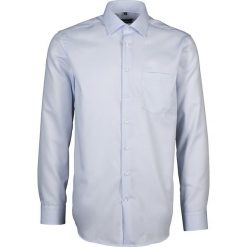 Koszule męskie na spinki: Koszula – Modern fit – w kolorze błękitnym