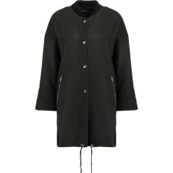 Płaszcze damskie pastelowe: Topshop Płaszcz wełniany /Płaszcz klasyczny khaki