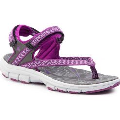 Sandały KAMIK - Tampa HK2661 Purple. Fioletowe klapki damskie Kamik, bez wzorów, ze skóry ekologicznej, bez obcasa. Za 189,00 zł.