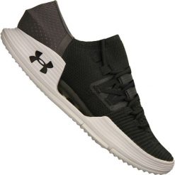 Czarne Buty treningowe Under Armour Speedform Amp 3.0 M 3020541-004. Czarne buty sportowe męskie Under Armour, na wiosnę, z dzianiny, na sznurówki, na fitness i siłownię. W wyprzedaży za 429,00 zł.