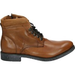 Botki męskie - PC1 GAN CUOI. Brązowe bez kategorii Venezia, ze skóry. Za 269,00 zł.