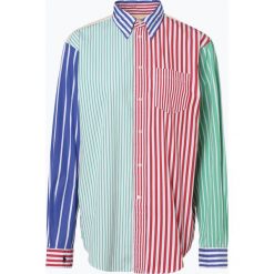 Polo Ralph Lauren - Bluzka damska – The Big Shirt, czerwony. Czerwone bluzki damskie Polo Ralph Lauren, m, w paski, klasyczne, polo, bez rękawów. Za 229,95 zł.