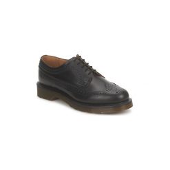 Derby Dr Martens 3989. Czarne półbuty damskie Dr. Martens, bez wzorów, bez zapięcia. Za 619,70 zł.