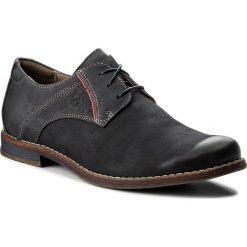 Półbuty LASOCKI FOR MEN - MB-LITWA-02 Granatowy. Niebieskie półbuty męskie marki Lasocki For Men, na co dzień, ze skóry. Za 189,99 zł.