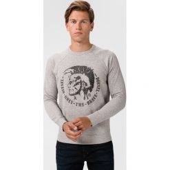 Diesel S-Orestes Bluza Szary. Szare bluzy męskie Diesel, s, bez wzorów, z bawełny, bez kołnierzyka, bez rękawów, bez kaptura. Za 430,95 zł.