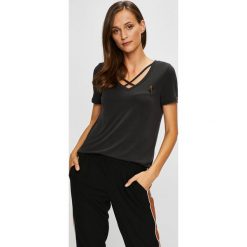 Only - Top. Czarne topy damskie ONLY, s, z dzianiny. W wyprzedaży za 79,90 zł.