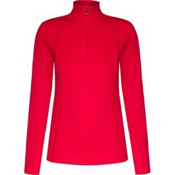 Golf BOGNER MADITA. Czerwone swetry damskie Bogner, z nadrukiem, z tkaniny, sportowe, krótkie. W wyprzedaży za 548,00 zł.
