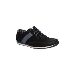 Buty Casu PÓŁBUTY MXC320. Czarne półbuty męskie marki Casu, bez wzorów, bez zapięcia. Za 89,99 zł.
