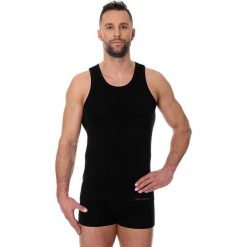 Podkoszulki męskie: Brubeck Podkoszulek męski COMFORT COTTON czarny r. XL (TA00540A)