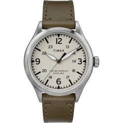 ZEGAREK TIMEX WaterburyTraditional. Brązowe, analogowe zegarki męskie . Za 470,00 zł.