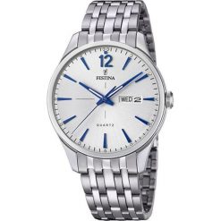 Festina Klasik 20204/1. Szare zegarki męskie Festina, srebrne. W wyprzedaży za 460,00 zł.