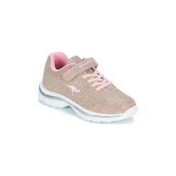 Buty Dziecko Kangaroos KANGASHINE EV II. Żółte trampki dziewczęce KangaROOS, bez wzorów, bez zapięcia. Za 179,00 zł.