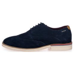 Pepe Jeans Półbuty Męskie Dave 43 Ciemnoniebieskie. Czarne półbuty męskie Pepe Jeans, bez wzorów, z jeansu, bez zapięcia. Za 415,00 zł.