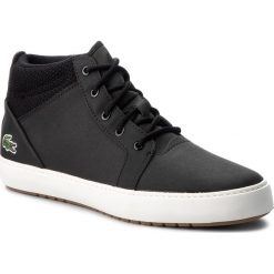 Sneakersy LACOSTE - Ampthill 318 1 Caw 7-36CAW0003454 Blk/Off Wht. Czarne półbuty damskie Lacoste, ze skóry ekologicznej. W wyprzedaży za 309,00 zł.
