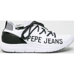 Pepe Jeans - Buty Hike Summer. Czarne buty sportowe męskie Pepe Jeans, z jeansu, na sznurówki. W wyprzedaży za 269,90 zł.