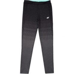 Legginsy dziewczęce JLEG200 czarne r. 128. Czarne legginsy dziewczęce marki 4f. Za 69,87 zł.