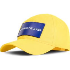 Czapka z daszkiem CALVIN KLEIN JEANS - Cap M K40K400863 709. Żółte czapki z daszkiem męskie Calvin Klein Jeans, z bawełny. Za 159,00 zł.