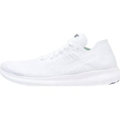 Nike Performance FREE RUN FLYKNIT 2 Obuwie do biegania neutralne white/pure platinum/black. Białe buty sportowe męskie Nike Performance, z materiału, do biegania. W wyprzedaży za 439,20 zł.
